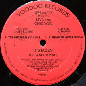 Ben Mays - It's Jazzy (The Dance Remixes) - Album Cover