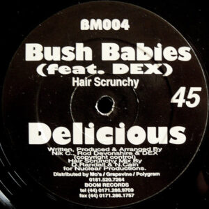 Bush Babies - Delicious - Album Cover