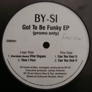 By-Si - Got To Be Funky EP - Album Cover