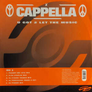 Cappella - U Got 2 Let The Music - Album Cover