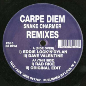 Carpe Diem - Snake Charmer (Remixes) - Album Cover