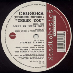 Chuggles - Thank You - Album Cover
