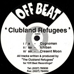 Clubland Refugees - Cognoman - Album Cover