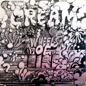 Cream (2) - Wheels Of Fire - In The Studio - Album Cover