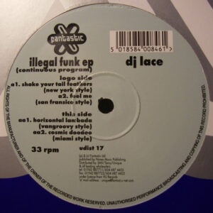 DJ Lace (2) - Illegal Funk EP - Album Cover