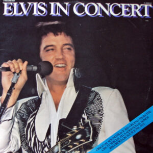 Elvis Presley - Elvis In Concert - Album Cover