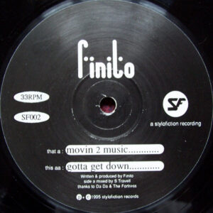 Finito - Movin 2 Music / Gotta Get Down - Album Cover