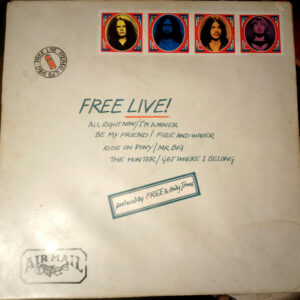 Free - Free Live - Album Cover