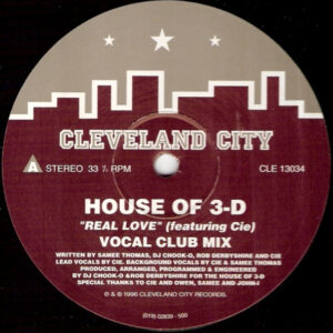 House of 3-D - Real Love - Album Cover