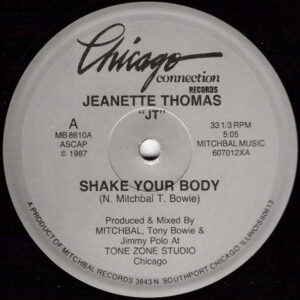 Jeanette Thomas - Shake Your Body - Album Cover