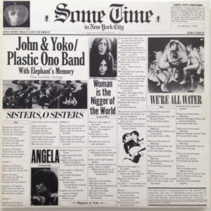 John Lennon & Yoko Ono - Some Time In New York City - Album Cover