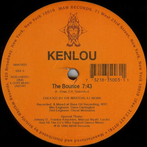 Kenlou - The Bounce / Gimme Groove - Album Cover