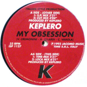 Keplero - My Obsession - Album Cover