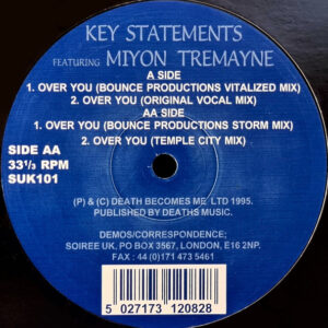 Key Statements - Over You - Album Cover