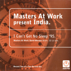 Masters At Work - I Can't Get No Sleep '95 (Masters At Work / David Morales Mixes) - Album Cover