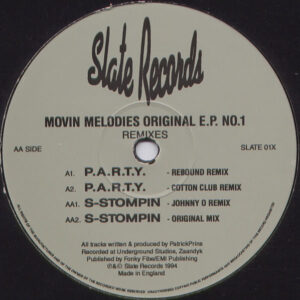 Movin' Melodies - Original E.P. No.1 (Remixes) - Album Cover