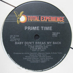 Prime Time (4) - Baby Don't Break My Back - Album Cover