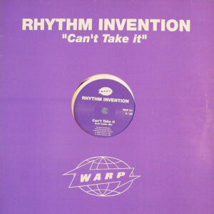 Rhythm Invention - Can't Take It - Album Cover