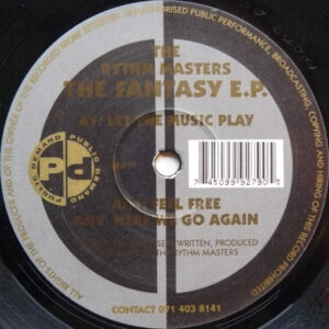 Rhythm Masters - The Fantasy E.P. - Album Cover