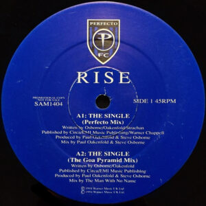 Rise - The Single - Album Cover