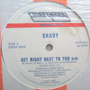 Shady Owens - Get Right Next To You - Album Image