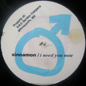 Sinnamon - I Need You Now - Album Cover