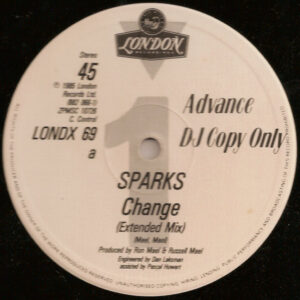 Sparks - Change - Album Image