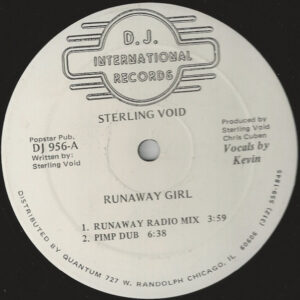 Sterling Void - Runaway Girl - Album Cover