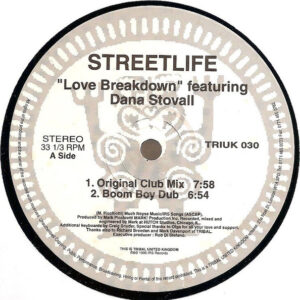 Streetlife - Love Breakdown - Album Cover