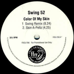 Swing 52 - Color Of My Skin - Album Cover