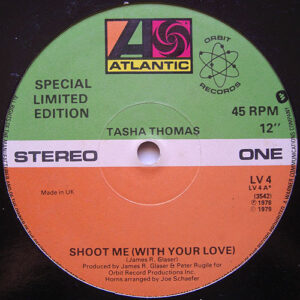 Tasha Thomas - Shoot Me (With Your Love) - Album Cover