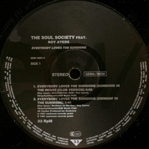 The Soul Society (2) - Everybody Loves The Sunshine (M3chan1cal Man Remixes) - Album Cover