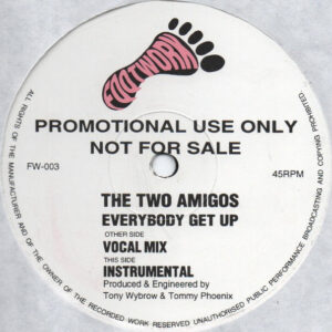 The Two Amigos - Everybody Get Up - Album Cover