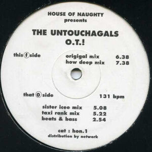 The Untouchagals - O.T.! - Album Cover