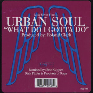 Urban Soul - What Do I Gotta Do - Album Cover