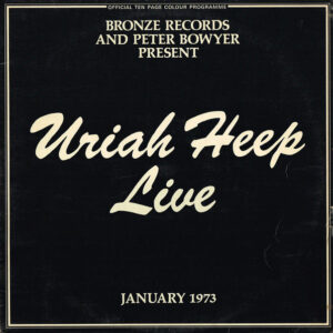 Uriah Heep - Uriah Heep Live - Album Cover