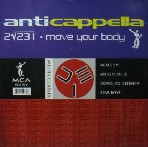 Anticappella - 2√231 / Move Your Body - Album Cover