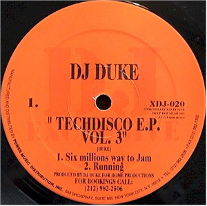 DJ Duke - Techdisco E.P. Vol. 3 - Album Image