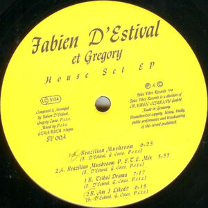 Fabien D'Estival - House Set EP - Album Cover