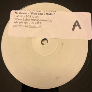 NuBreed - Welcome - Album Cover