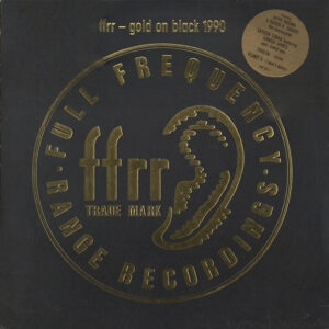 Various - FFRR - Gold On Black 1990 - Album Cover