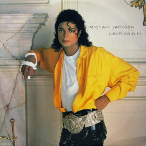 Michael Jackson - Liberian Girl - Album Cover