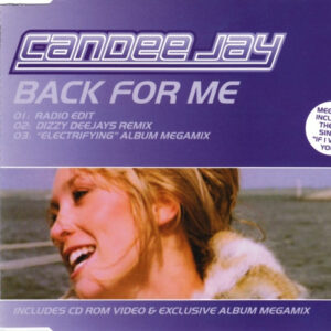 Candee Jay - Back For Me - Album Cover